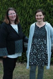 Die Vorsitzenden Ulrike Sackarndt und Silke Wellmeier